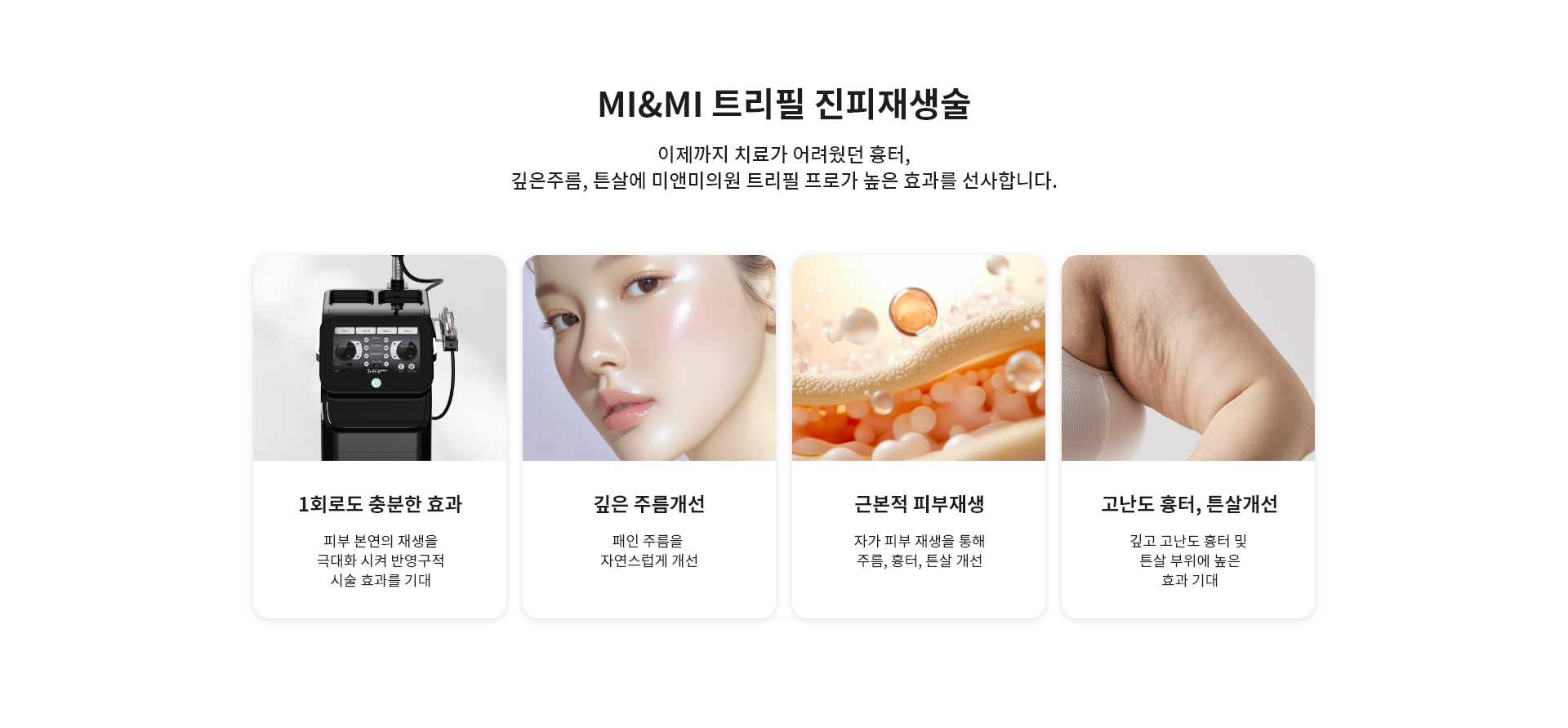 MI&MI 트리필 진피재생술
